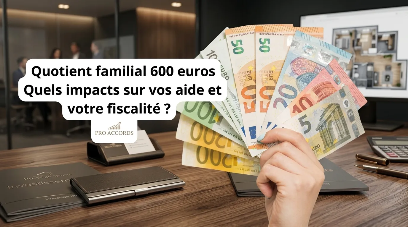 Quotient familial 600 euros : aides et fiscalité