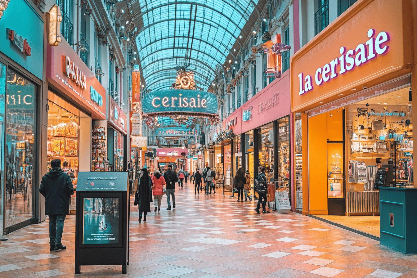 Avis sur centre commercial la Cerisaie : magasins, restaurants et services