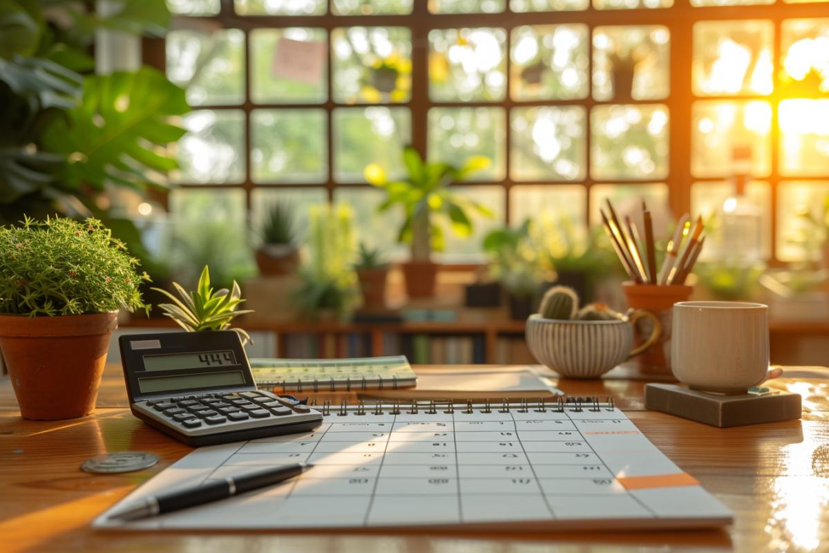 Calcul de la durée mensuelle pour 44 heures par semaine