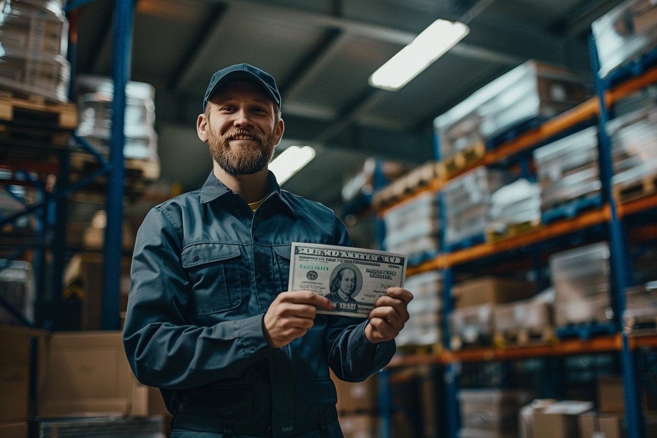 Combien gagne un magasinier ? Guide complet sur le salaire net en France