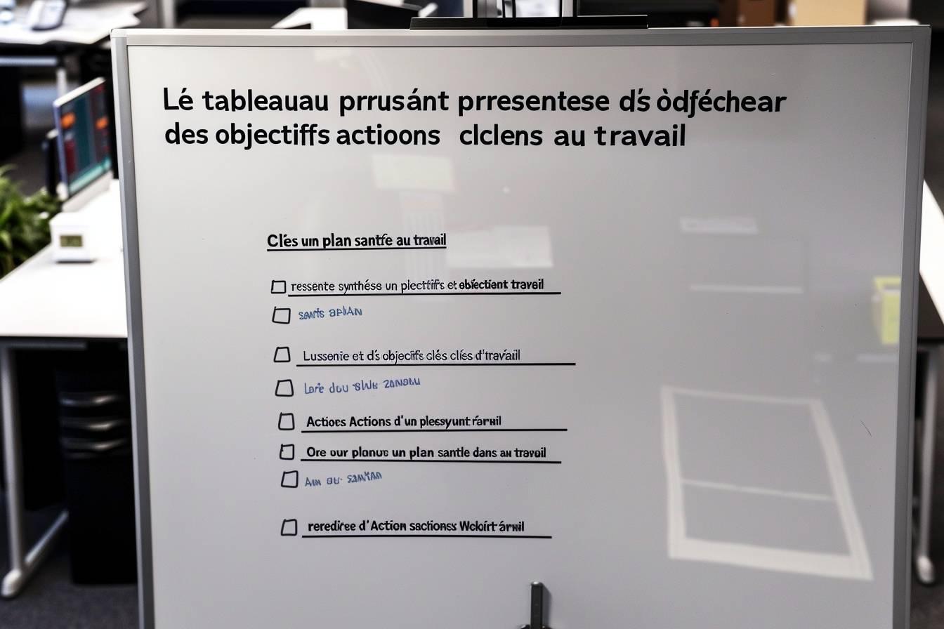 Comment mettre en place une politique de santé au travail ?