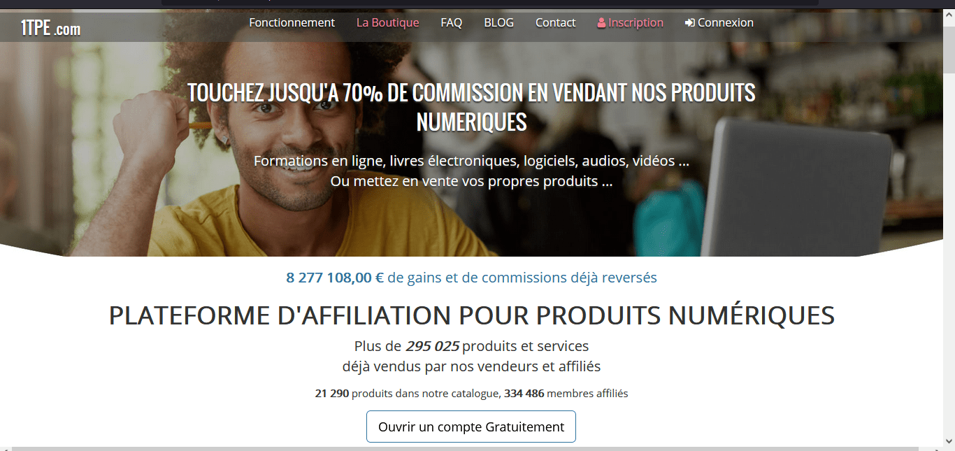 Tutoriel : comment s'inscrire sur 1tpe ?
